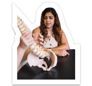 Chiropractic treatment and consultation for lower back pain